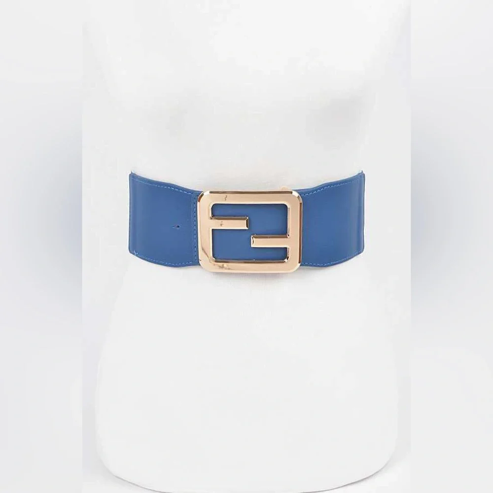 Plus Size Wide Waist Corset Statement Belt - Picture 2 of 7